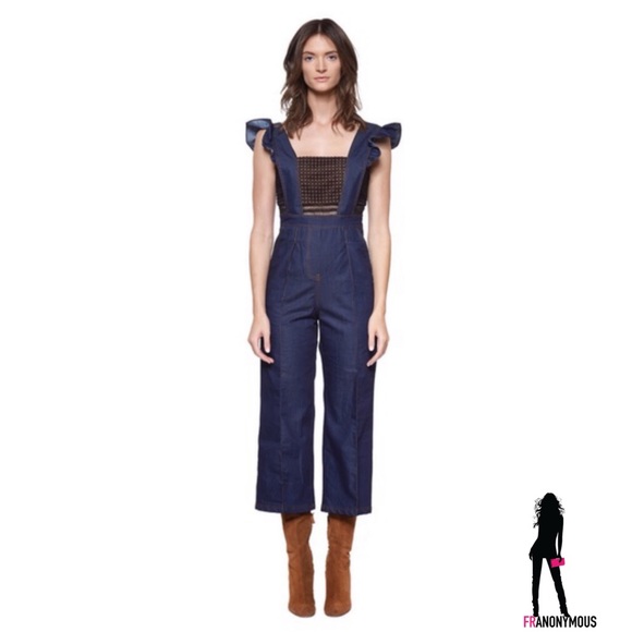 Style Mafia Denim Jumpsuit - Picture 2 of 3